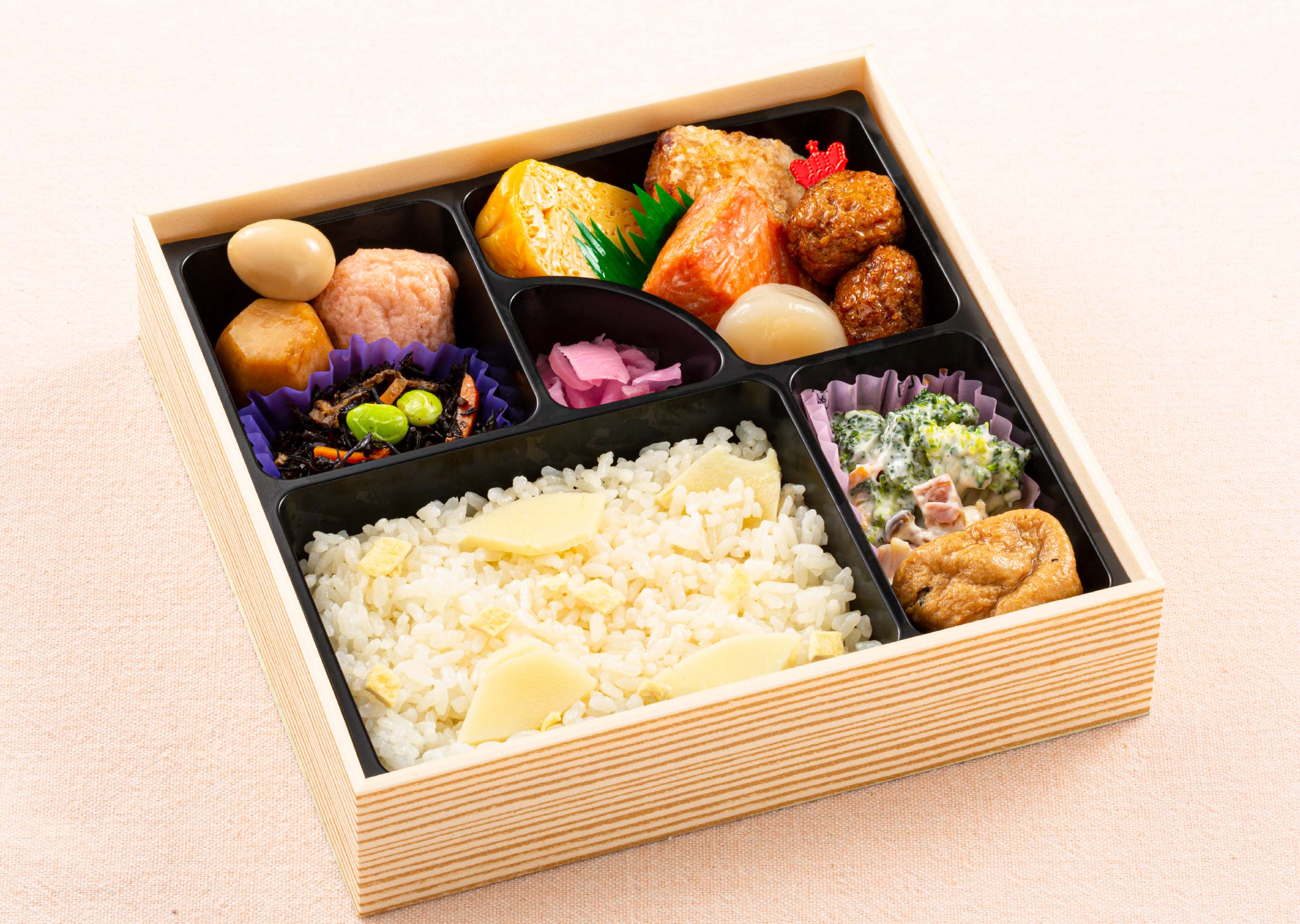 竹の子炊き込み幕の内弁当